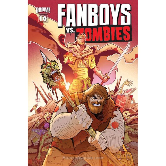 Fanboys Vs. Zombies #10A VF ; Boom! Comic Book