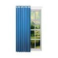 thumbnail image 2 of MKHERT Royal Blue Window Curtain Living Room,Bedroom Window Drapes 52x84 inch, 2 of 3
