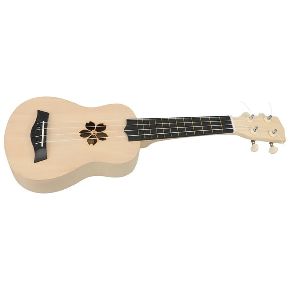 TABLZONE Concert Ukulele Set for Beginners, Light Yellow Musical Instrument Perfect for Students