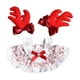 thumbnail image 3 of Ropa para muñeco de peluche de conejito de 15 cm, accesorios para vestir muñecos de peluche suaves, moda DIY falda de alce, 3 of 9