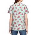 thumbnail image 7 of Wukai Watermelon Youth Unisex Short Sleeve T-Shirt for Boys, Girls, Teens, and Kids-X-Small, 7 of 7