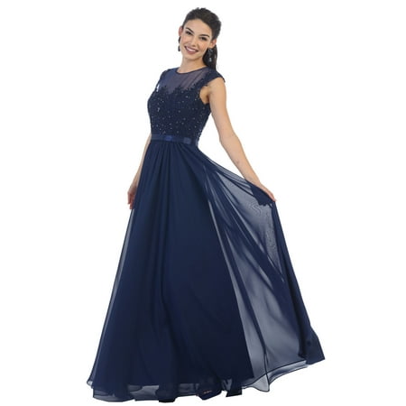 May Queen ELEGANT WEDDING  GUEST DRESS  PLUS  SIZE  