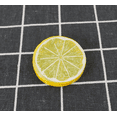 thumbnail image 1 of Rodajas de limón artificial Bloques Simulación Rodaja de limón Bloque de limón falso para fiesta en casa Cocina Decoración de boda 10 PCS (Rodaja de limón, amarillo) Fokelyi ZJWJ149, 1 of 2