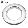 thumbnail image 2 of Uxcell 1.5 Inch Inner Dia Curtain Grommets Plastic Gray 6 Pack, 2 of 5
