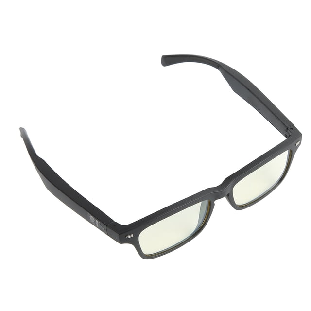 Glasses, Sweatproof Smart Glasses Rechargeable Bone Conduction Noise Reduction for Cycling for Phone B