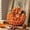 C, variant on Fabric Pumpkin Hanging Ornament with Bow Fall Front Door Hanger Wall Hanging Decor for Indoor Outdoor Festival Home Decoration 1 Pack, Fabric Construction, Outdoor Decorations, Style E
