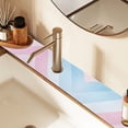 thumbnail image 2 of Yayeee Faucet Mat for Kitchen Sink 14.7" Diatomite Long Splash Guard Pad, Blue Gradient, 2 of 7