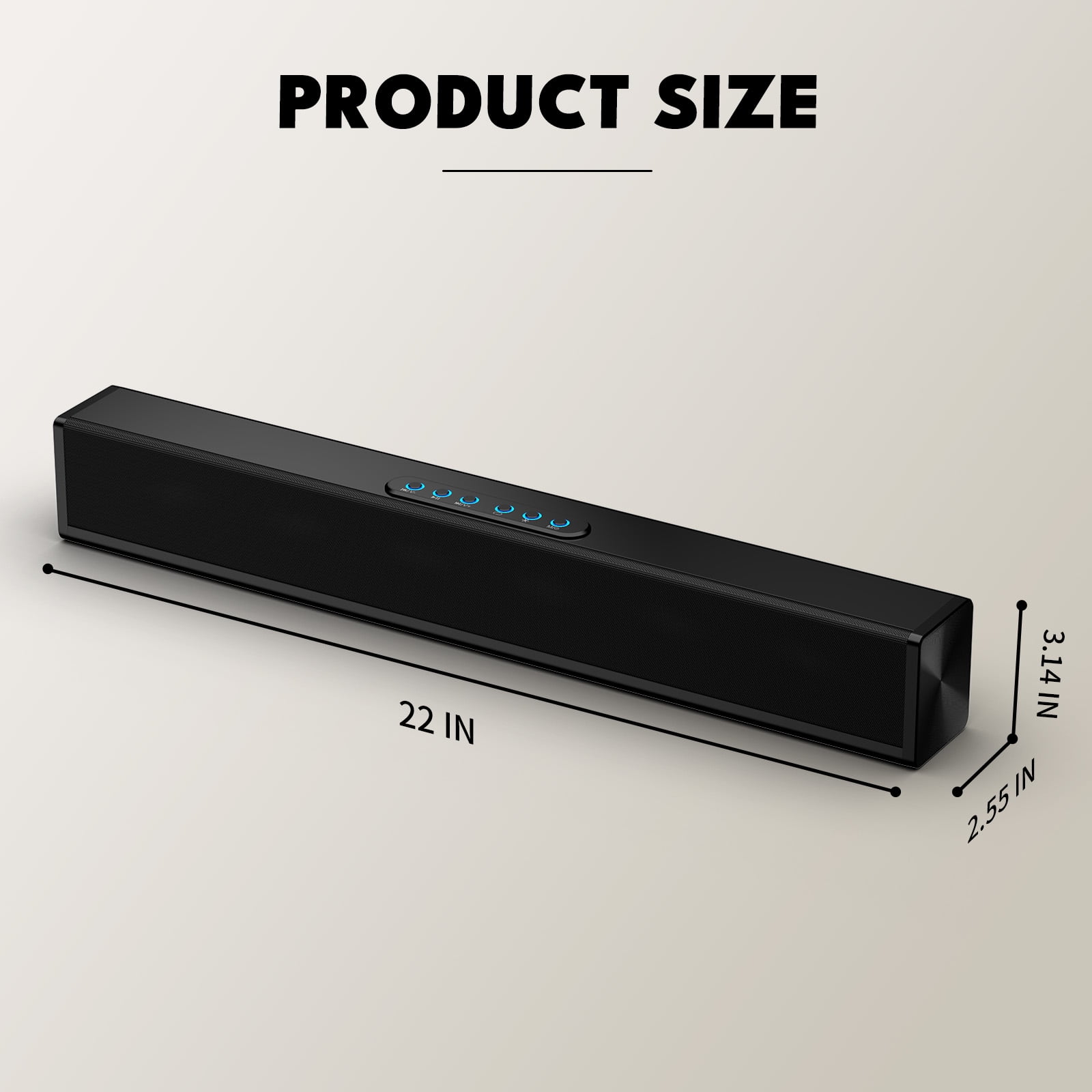 FunLogy Soundbar 美品 Amazon.co.jp: FUNLOGY Soundbar (Speaker/Sound Bar) [VGP2024