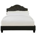 thumbnail image 1 of Home Fare King All-In-One Tufted Upholstered Bed in Dupree Steel, 1 of 5