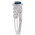 thumbnail image 3 of Everly Women's Topaz 10k White Gold Ring, 3 of 7