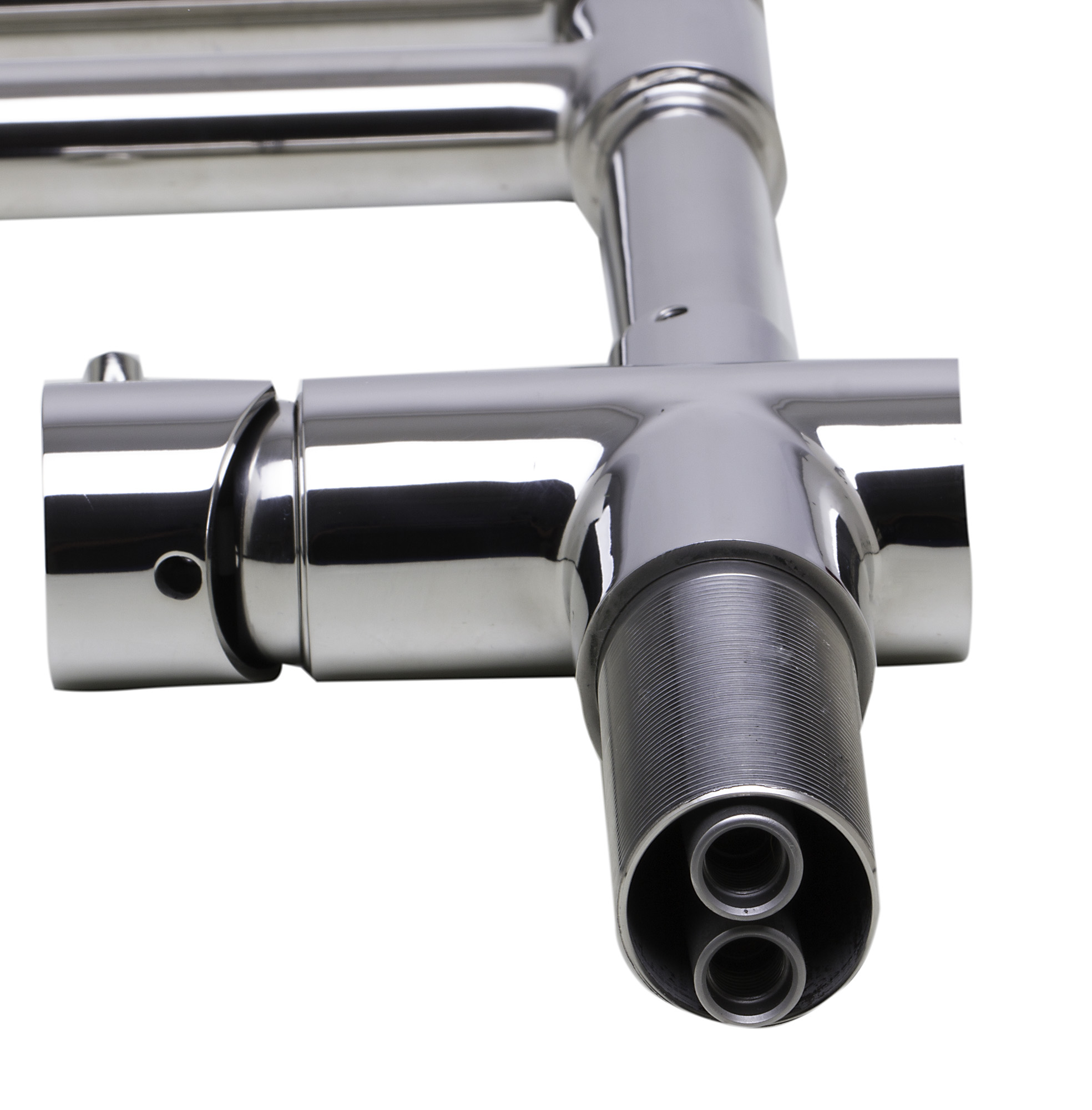 ALFI brand AB2038-PSS Solid Polished Stainless Steel Retractable Single Hole Kitchen Faucet