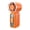 Orange, variant on Portable Handheld Neck Fan, Mini USB Rechargeable Fan with 5-Speed Adjustable, Built-in Flashlight, Lightweight for Travel & Outdoors(Black)
