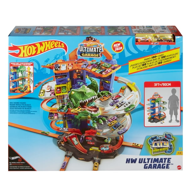 Hot Wheels Super City Big Play Set: Ultimate Garage with 2 Toy