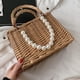 thumbnail image 1 of Bolso de paja BLESIY Monedero de paja, 1 of 8