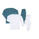 thumbnail image 1 of BELIME Set de 2 Pijamas Hombre Adulto, Manga Larga, Cuello Redondo, 2 Piezas por Conjunto, 1 of 5