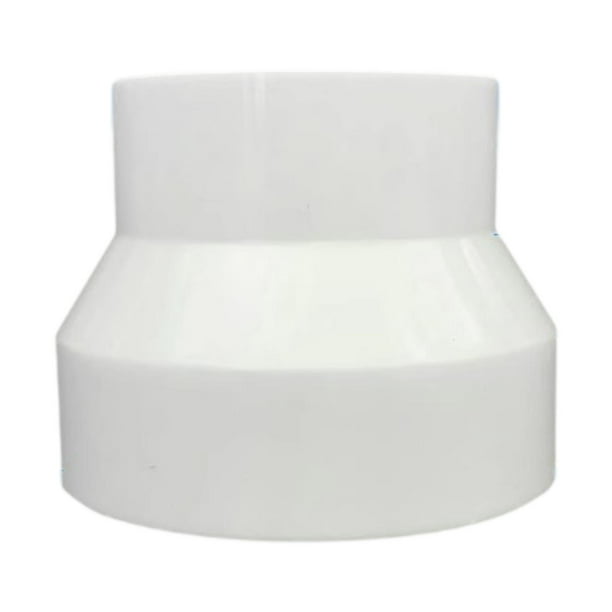 Adaptador de conducto de aire, conector de conducto, accesorios de brida, accesorio de tubería para ventilador de baño 150 mm a 100 mm