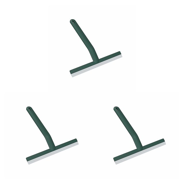 Cateissary Escobilla de goma para ducha de baño, limpiaparabrisas portátil, cepillo de vidrio de goma para puerta de cocina, espejo de Type1 NO1