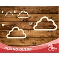thumbnail image 3 of Unfinished Wood Cloud Outline Shape | DIY Craft Cutout | up to 46" DIY 36" / 3/4", 3 of 3