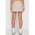 thumbnail image 5 of Womens Fleece Lined Plaid Mini Skirt with Belt, 5 of 5