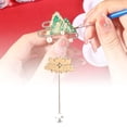 thumbnail image 2 of Herencia Del Patrimonio: Broche Dian Cui Kit De Materiales Diy Set Hecho A Mano Actividades Diy Artesanía Deslumbrante Sin Imitaciones Métodos De Enseñanza Complementarios, 2 of 7