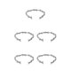 thumbnail image 3 of Sonducket Brazaletes duraderos y elegantes, accesorios para cualquier ocasión, brazalete, amplia aplicación, idea de regalo, plata Type2 NO2, 3 of 6
