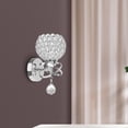 thumbnail image 3 of Aplique de pared moderno para interiores E26/E27, lámpara de pared LED, accesorios de iluminación para sala de estar Plata, 3 of 9