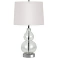 thumbnail image 2 of Evelyn&Zoe 21" Table Lamp with White Drum Linen Shade, 2 of 14