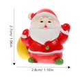 thumbnail image 2 of 1 Set of Tabletop Christmas Miniatures Resin Craft Christmas Models Lovely Miniature Cartoon Figurines, 2 of 8