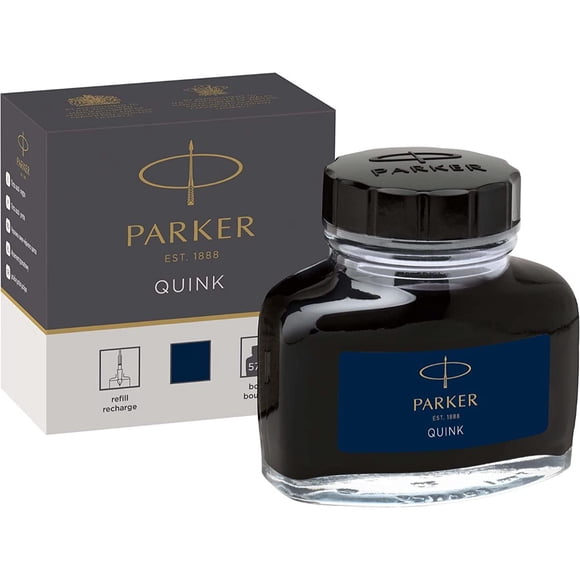 Tinta Para Pluma Fuente Parker Azul 57ml Unisex