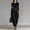 Black, variant on Morttic Women's Elegant Solid Color Multi-Pocket Cargo Pants – Loose Wide-Leg High Waisted Casual Trousers (No Belt) Khaki，L