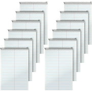 74688 Second Nature Spiral Reporter/Steno Notebook, Gregg Rule, 6x9, WE, 80-Sheet, Carton of 72