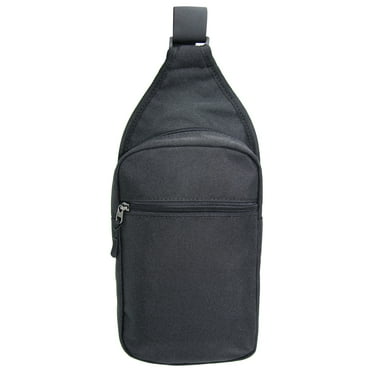 Protege Travel Sling Shoulder Bag, Black