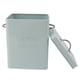 thumbnail image 1 of Contenedor De Lavandería De Metal Con Asas Laterales Dobles, Tapa De Cuchara, Contenedor De Polvo Para Lavar Ropa, Arroz, Comida Para Perros, Caja De Almacenamiento De Granja, 1 of 7