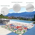 thumbnail image 3 of Independence Day Outdoor Rug for Patio/Deck/Porch, Non-Slip Large Area Rug 6 x 9 Ft, 4th of July Striped Stars Patriotic Burlap Indoor Outdoor Rugs Washable Area Rugs, Camping Rug Carpet Runner, 3 of 8