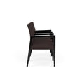 thumbnail image 2 of Pemberly Row Waiting Reception 3 Seat Tandem Seating Wood Frame in Brown, 2 of 5