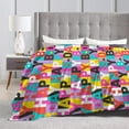 thumbnail image 3 of Happy Birthday Throw Blanket for Couch Sofa Bed - Fleece Blanket Super Soft Flannel Blanket for Kids, Youth, Adults, 3 of 7