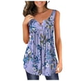 thumbnail image 3 of T-shirts d'Été pour Femmes Mode Été Aguichant Sans Manches Imprimé Léger Ample Ventilation T-Shirt Femmes T-Shirts Été Hauts Aguichant pour Femmes T-Shirts d'Été pour Femmes Mode, 3 of 6
