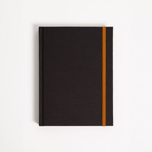 Abstract Terracotta Hardbound Journal