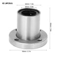 thumbnail image 3 of Round Flange Linear Motion Bearing, Low Friction Steel Ball, High Accuracy and Smooth Movement for Electronic Machinery, 3 of 7