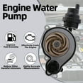 thumbnail image 3 of MITZONE Engine Water Pump Assembly compatible with 2017-2020 BMW X3 X4 230i 330i 430i 530i 530i xDrive 2.0L Turbo Replace 11518638026, 3 of 7