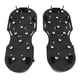 thumbnail image 5 of Aireador de césped Zapatos para u?as Escándalo Jardín Jardín Cultivador de hierba Herramienta de escarificación Ajustable Negro 1 par 31 * 13 cm / 12.20 * 5.11 pulgadas Ecomeon no, 5 of 6