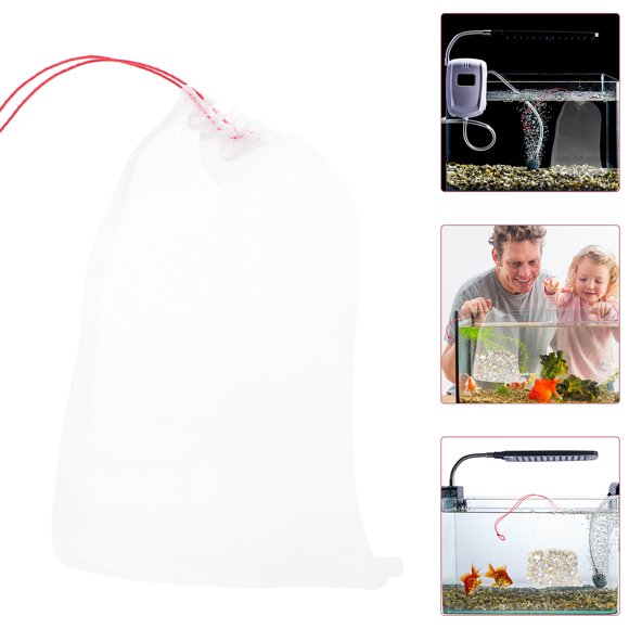 Milisten 100Ud De Malla Para Arena Bolsa Transparente Con Fácil