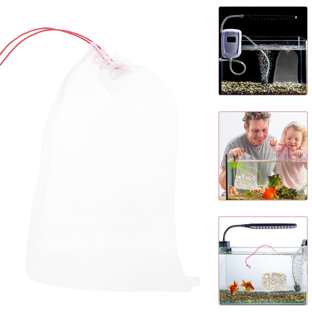 Milisten 100Ud De Malla Para Arena Bolsa Transparente Con Fácil