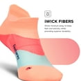 thumbnail image 7 of Feetures Elite Ultra Light Cushion Ankle Socks - Sport Sock with Targeted Compression - Vibrant Reef, L (1 Pair), 7 of 7