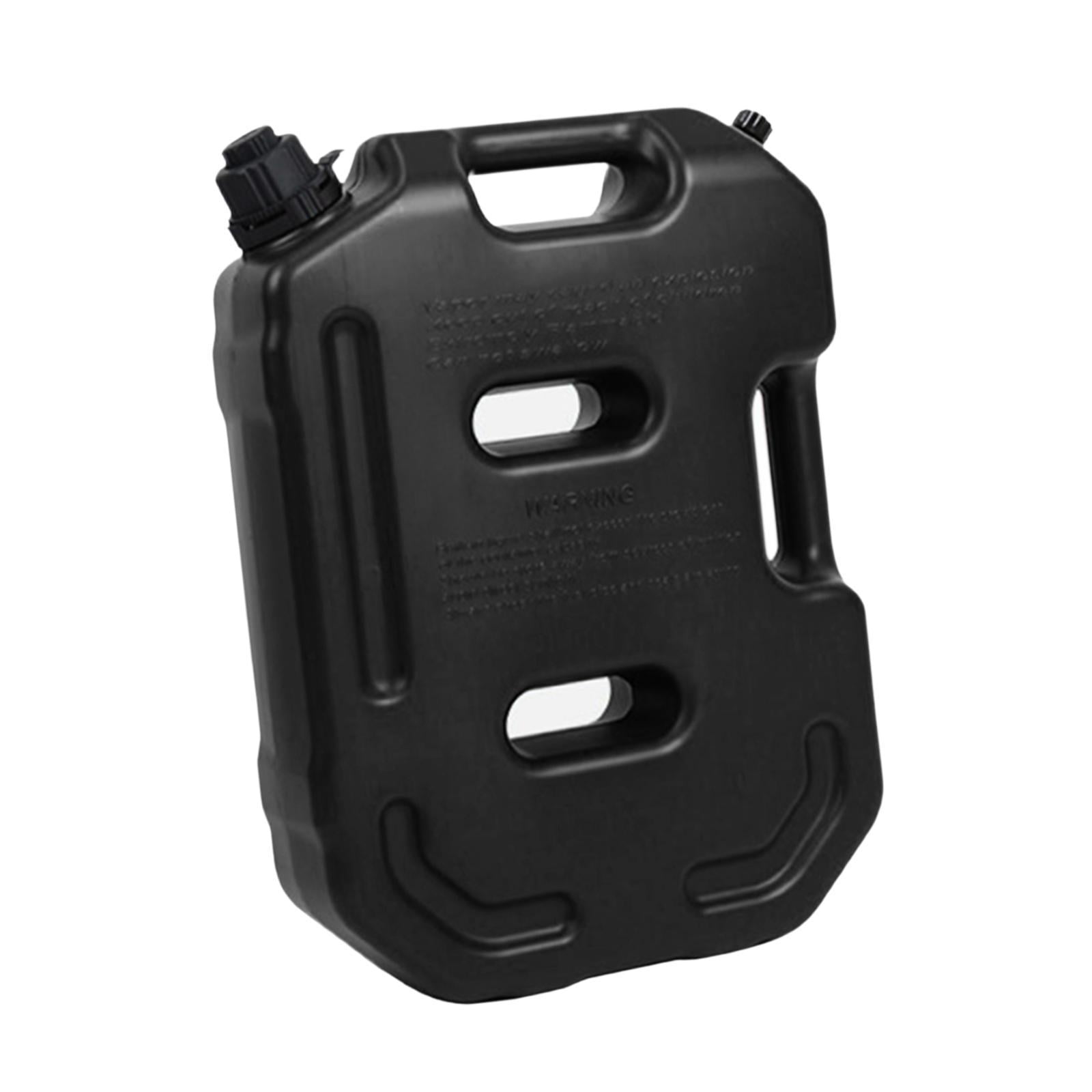 Dickly Auto Fuel Tank 1L Liquid Storage Canister for Truck Trailer Automotive Black