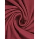 thumbnail image 5 of Conjunto de lounge para mujeres INSPIRE CHIC, camiseta de manga corta, pantalones largos, pantalones capri con cuello en V, conjunto de pijama con botones y bolsillo, talla XS, rojo, 5 of 6