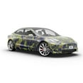 thumbnail image 6 of Rwraps Green Camouflage Olive Multicam Matte Vinyl Film Wrap 59in x 6in Vinyl Vehicle Car Film Sheet, 6 of 9