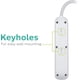 thumbnail image 5 of Philips Accsori Protector contra sobretension de 3 Salidas con 3 Puertos USB, Cable de alimentación Trenzado de diseño de 1,8 m, 360 Julios, listado ETL, Blao, SPP3306WB / 37, 5 of 5