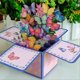 thumbnail image 2 of 3PCS Colorful Butterfly 3D Pop-Up Box Greeting Card Wishes Universal, 2 of 5