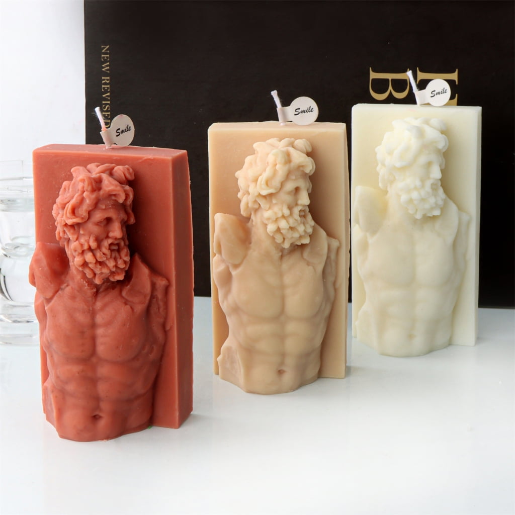 BQBQERT Laocoon Statue Mold for Gypsum Ornaments Home Decorations, Laocoon Sculpture Resin Mold